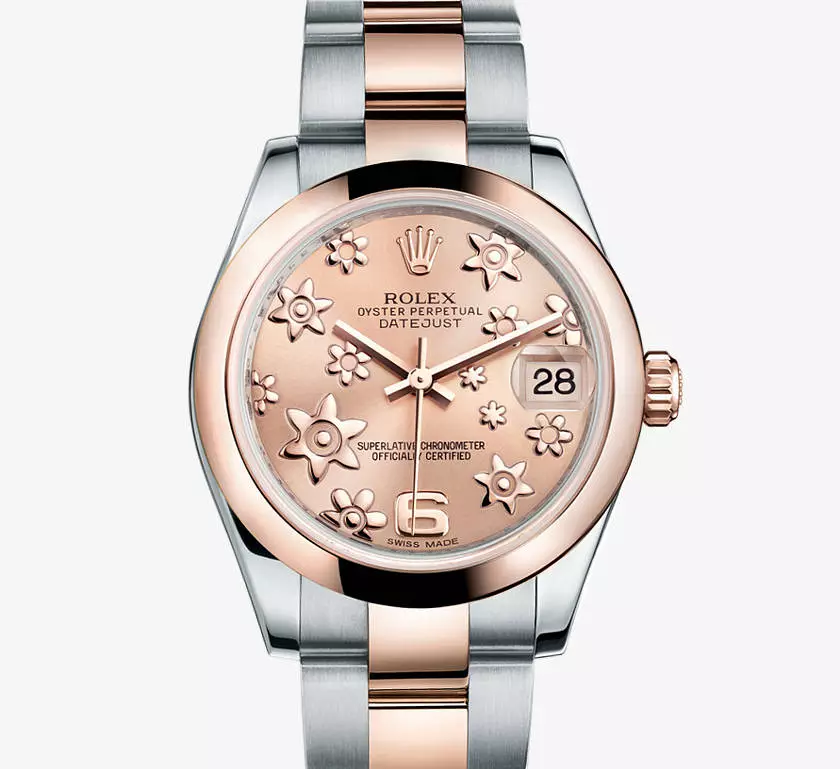 Rolex Watch (105 foto): modele femra, çmim për produkte origjinale, me cilësi të lartë mekanike 3547_60