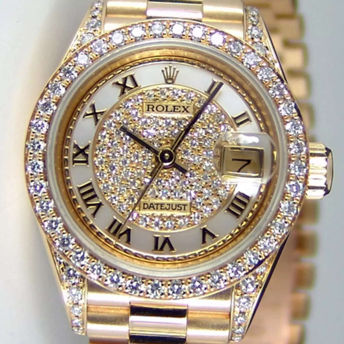 Rolex Watch (105 Ekran): Fi Modèl, Pri pou Original, Segondè bon jan kalite pwodwi mekanik 3547_62