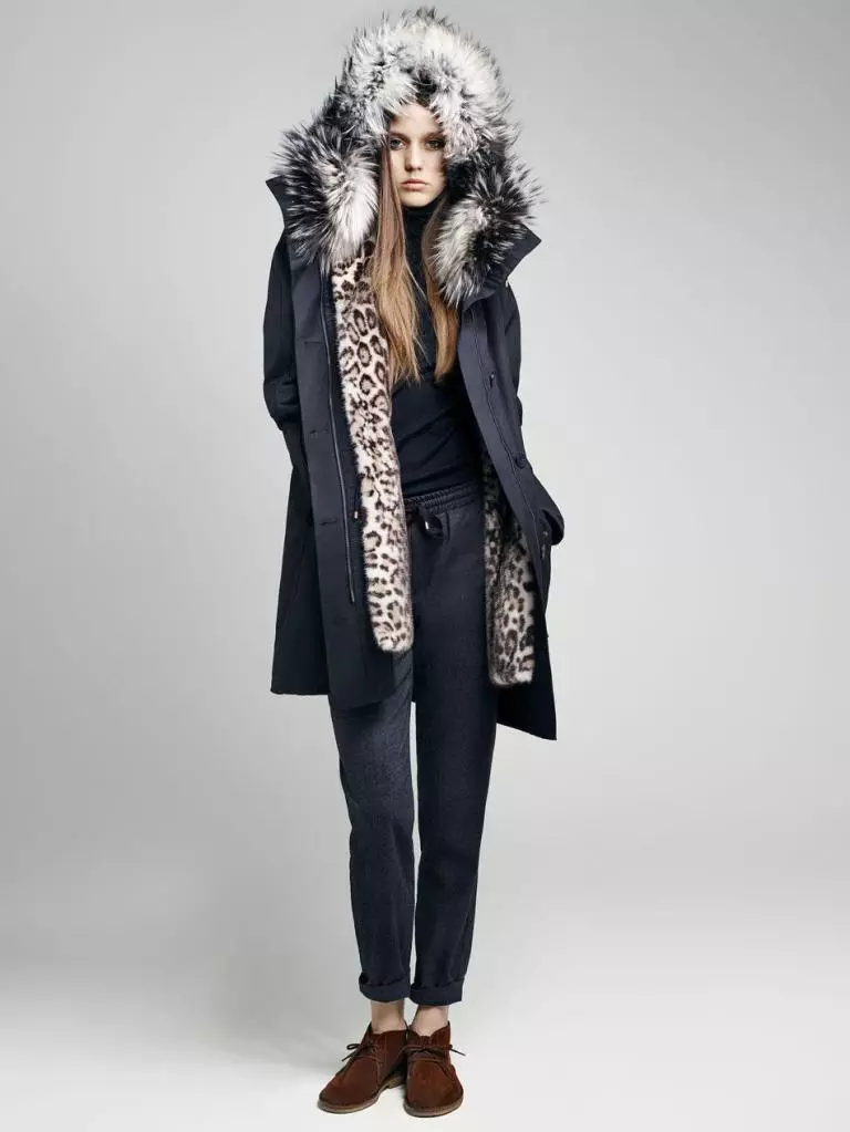 Парку Yves Salomon (31 фото): стильна жіноча куртка від Іва Соломона 354_20