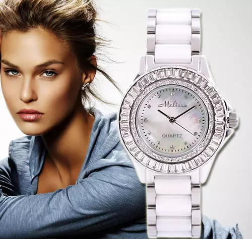 L'horloge de la femme avec un bracelet en céramique (73 photos): modèles en céramique blanche et bracelets noirs, comment les Raccourcir et propre, avis 3552_60