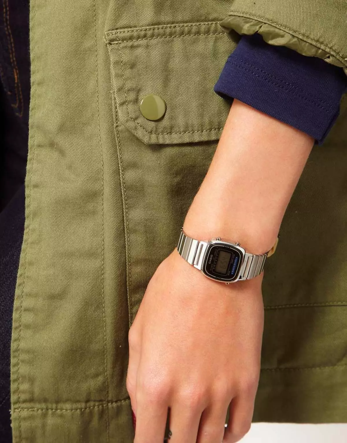 Women's Wristwatches Casio (107 Lluniau): G-Sioc, Edicice a Protrec, Strap, Modelau Smart ac Electronig, Sut i Byrhau Breichled 3554_24
