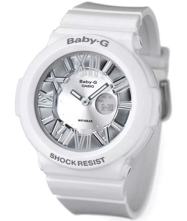 အမျိုးသမီးလက်ပတ်နာရီများ Casio (107 ပုံ) - G-Shock, Promprice, strap, strap, smart and electronic မော်ဒယ်များ, လက်ကောက်ကိုတိုစေခြင်း 3554_45
