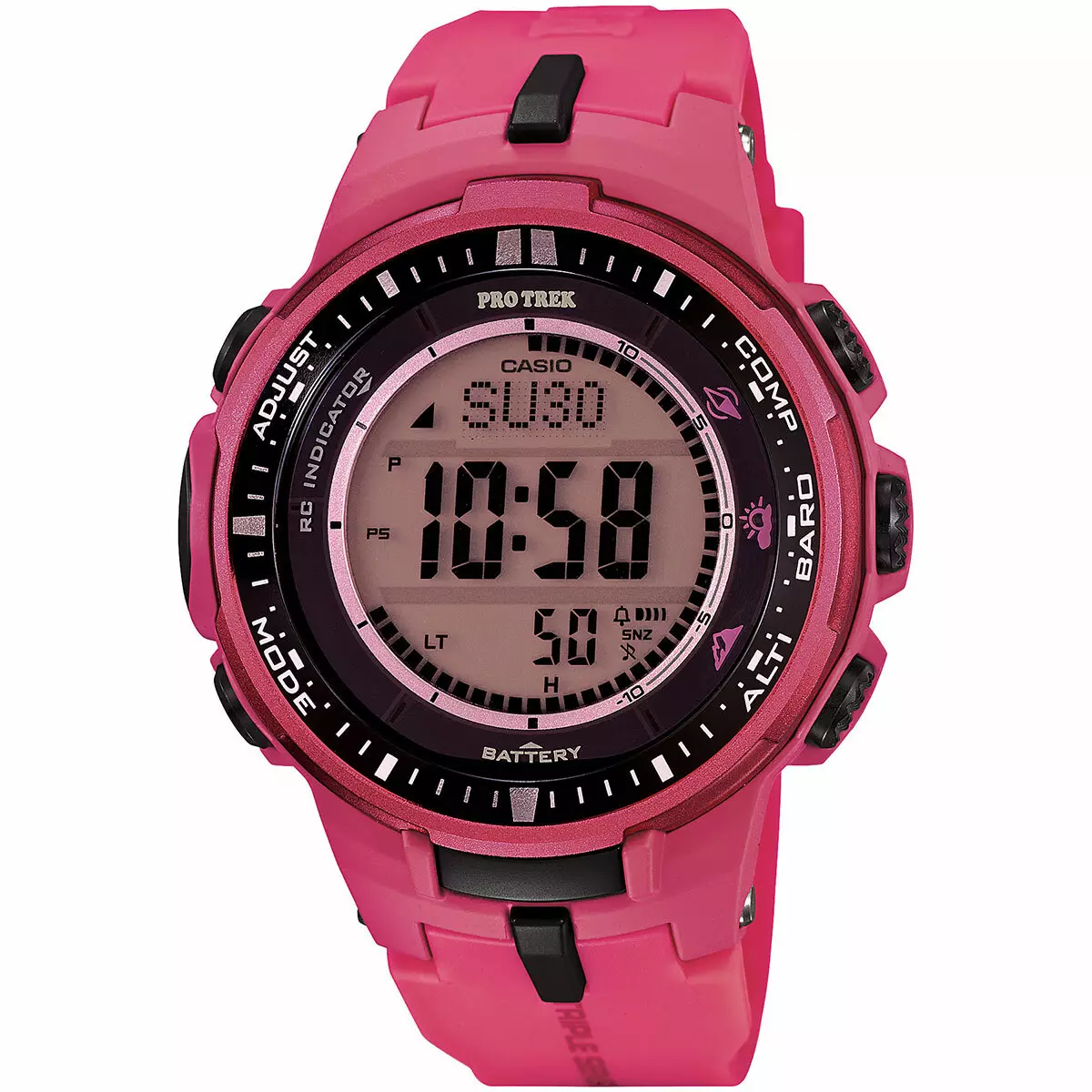 အမျိုးသမီးလက်ပတ်နာရီများ Casio (107 ပုံ) - G-Shock, Promprice, strap, strap, smart and electronic မော်ဒယ်များ, လက်ကောက်ကိုတိုစေခြင်း 3554_50