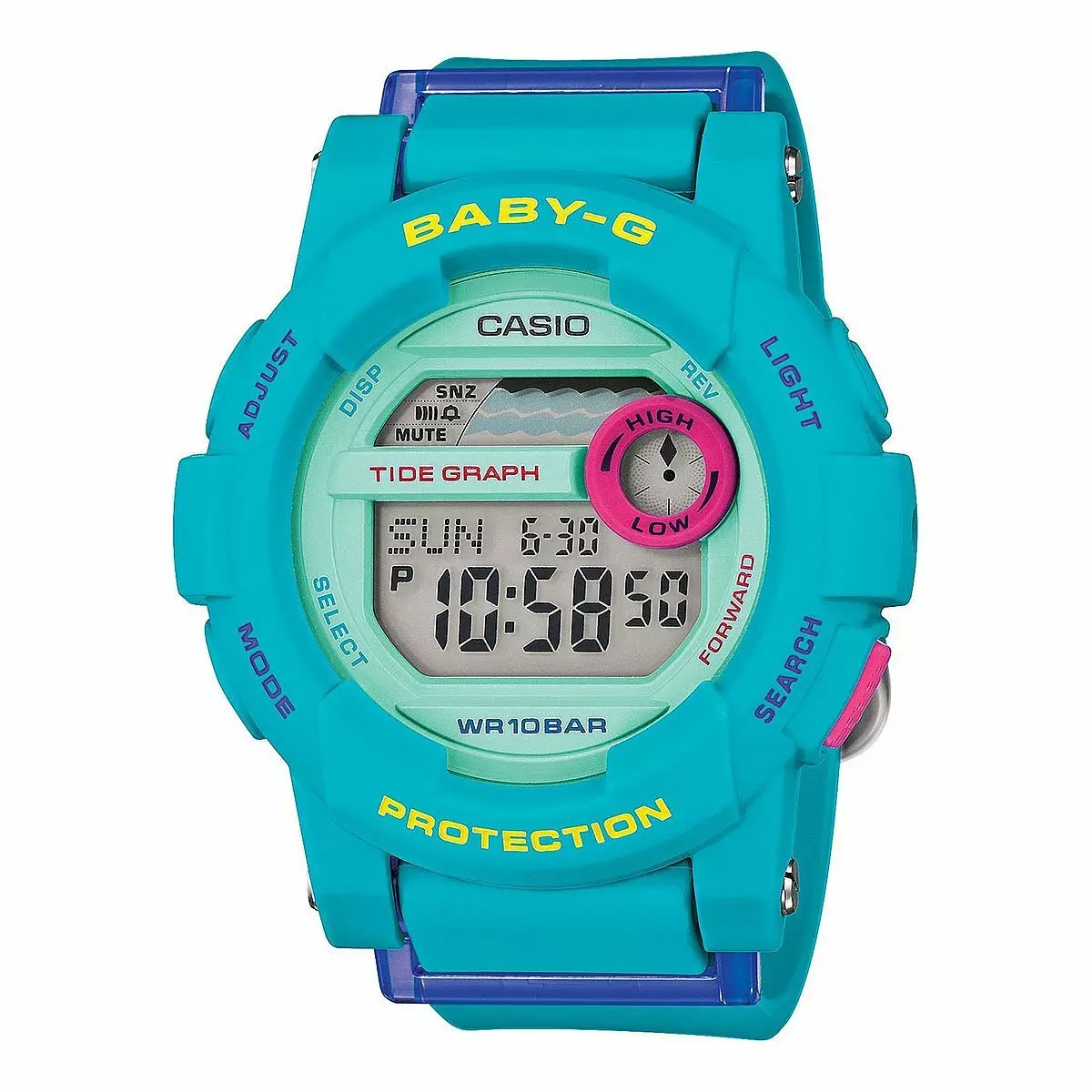 Moterų laikrodžiai Casio (107 nuotraukos): G-Shock, Edifice ir PROTRK, diržas, protingi ir elektroniniai modeliai, kaip sutrumpinti apyrankę 3554_71