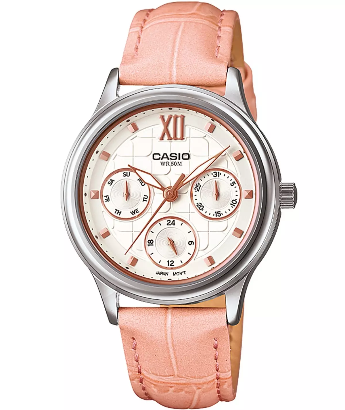 Vehivavy Wristwatches Casio (Sary 107): G-Shock, E-Empifice ary protrek, andilany, maranitra ary elektronika, ahoana ny fomba fanintsanana ny fehin-tanana 3554_76