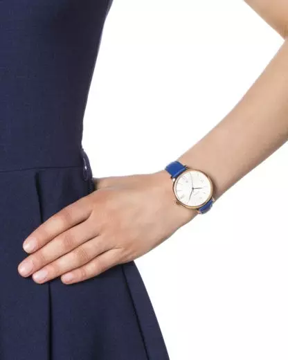 Wristwatch riemen (71 foto's): Leder en Nylon Damesmodellen, dy't better is om te kiezen, silikon en oare soarte 3555_4