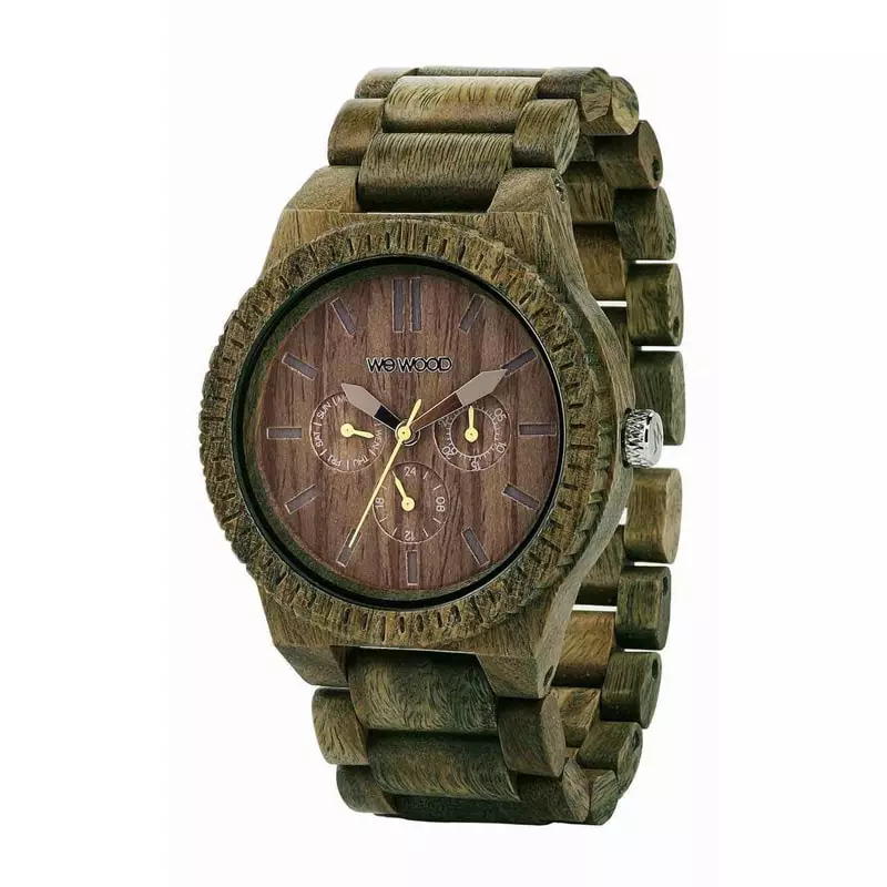 Wooden Watch Watch (50 fotoj): inaj modeloj kun ligna kazo de Wewood kaj Bobo-birdo, recenzoj 3557_15