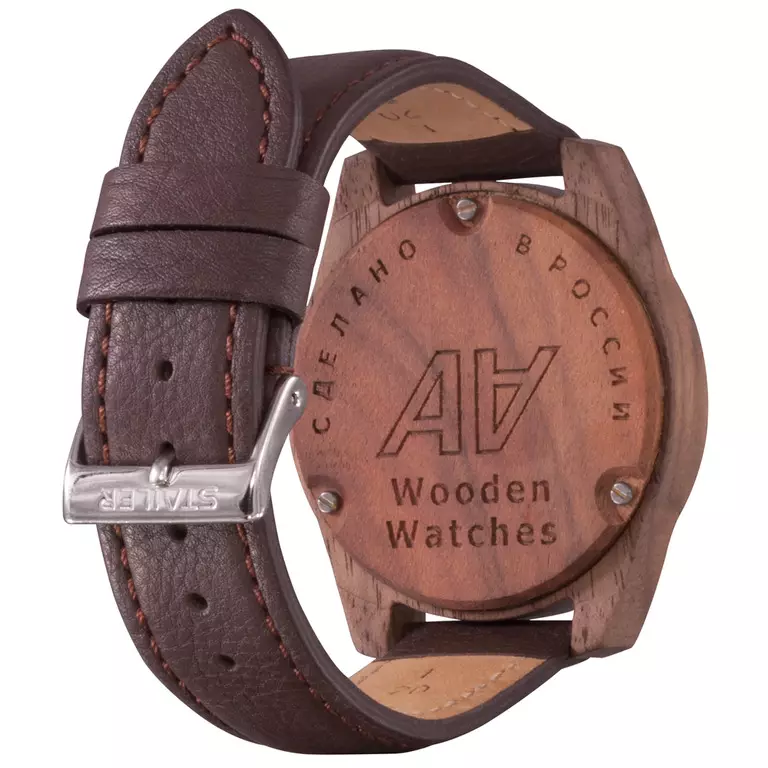 Wooden Watch Watch (50 fotoj): inaj modeloj kun ligna kazo de Wewood kaj Bobo-birdo, recenzoj 3557_29
