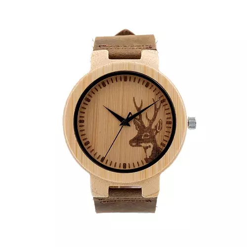 Wooden Watch Watch (50 fotoj): inaj modeloj kun ligna kazo de Wewood kaj Bobo-birdo, recenzoj 3557_35