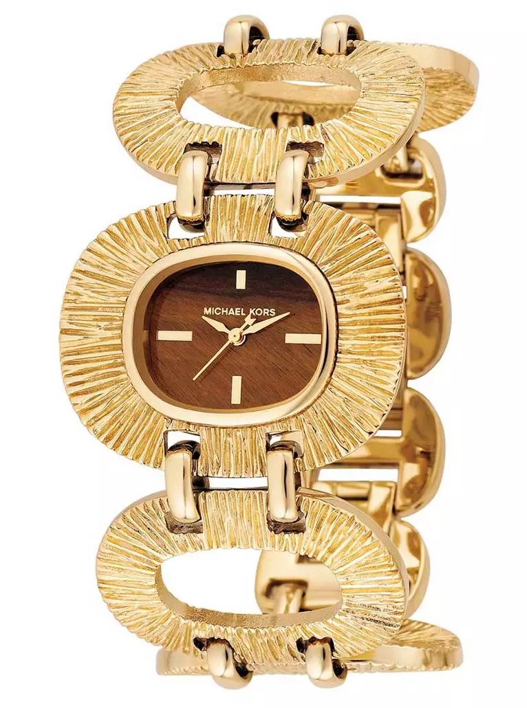 Golden Clock met 'n goue armband (77 foto's): Vroue se goudpatrone 3559_19