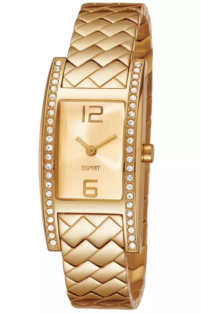 Golden Clock na may Gold Bracelet (77 mga larawan): Mga Pattern ng Gold ng Kababaihan 3559_22