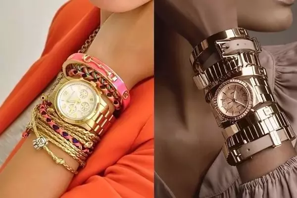 Auksinis laikrodis su aukso apyranke (77 nuotraukos): moterų aukso modeliai 3559_62