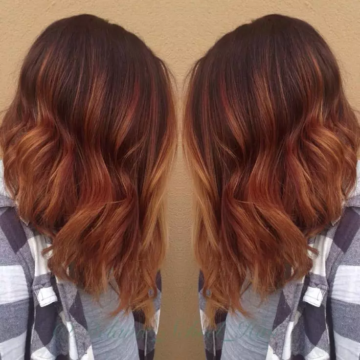 Jaké barvy jsou vhodné pro červené vlasy? 66 fotografií Jaké odstíny jdou do rusovlasých dívek s Karium a Greeny? Vhodné kombinace barev v oděvu 3591_64
