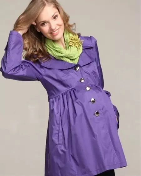 Manto para mulheres grávidas (40 fotos): casaco e casaco e capa de jaqueta por Adel, hm, modificador e doce mamãe 359_40