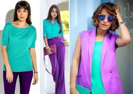 Culoare turcoaz în îmbrăcăminte (74 fotografii): Care este turcoazul care trebuie combinat cu care merge 3603_32