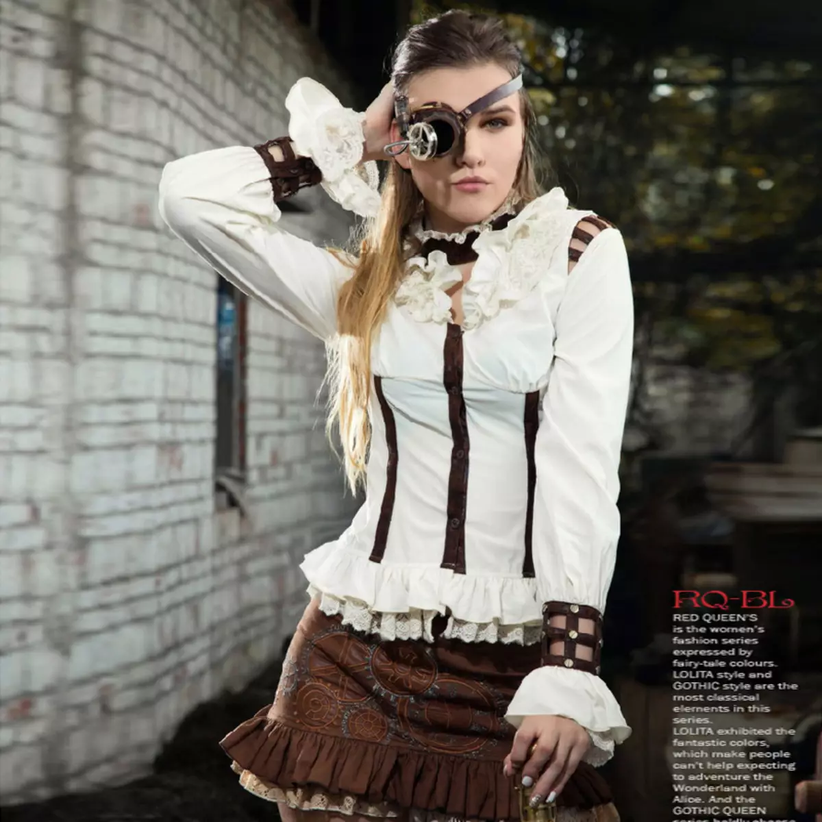 Steampunk Style Clothing (80 Ritratti): Ilbiesi tal-irġiel, ilbiesi tan-nisa, ċinturini u aċċessorji oħra għall-ħajja ta 'kuljum 3639_21