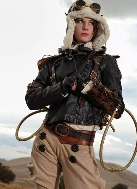 Steampunk Style Clothing (80 Bilder): Menns dragter, Dameklær, Belter og annet tilbehør til hverdagen 3639_33