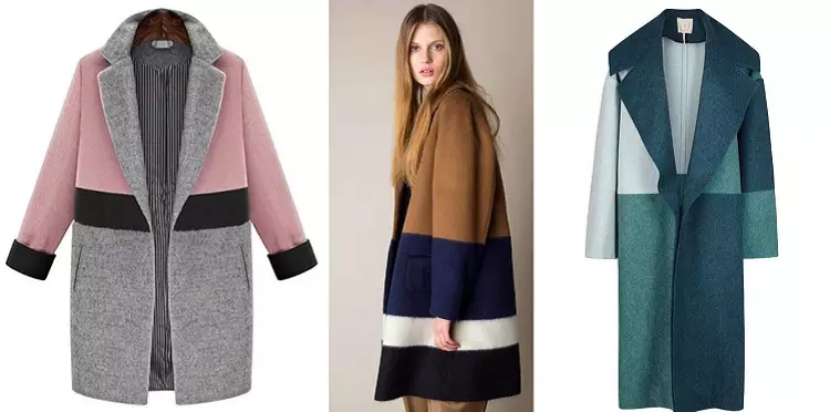 कपड़ों में रंग ब्लॉक (55 फोटो): स्वेटर, बैग, कोट और अन्य चीजों के उदाहरण पर रंग ब्लॉकिंग और रंग ब्लॉक की शैली के बारे में सब कुछ प्राप्त करना 3661_54
