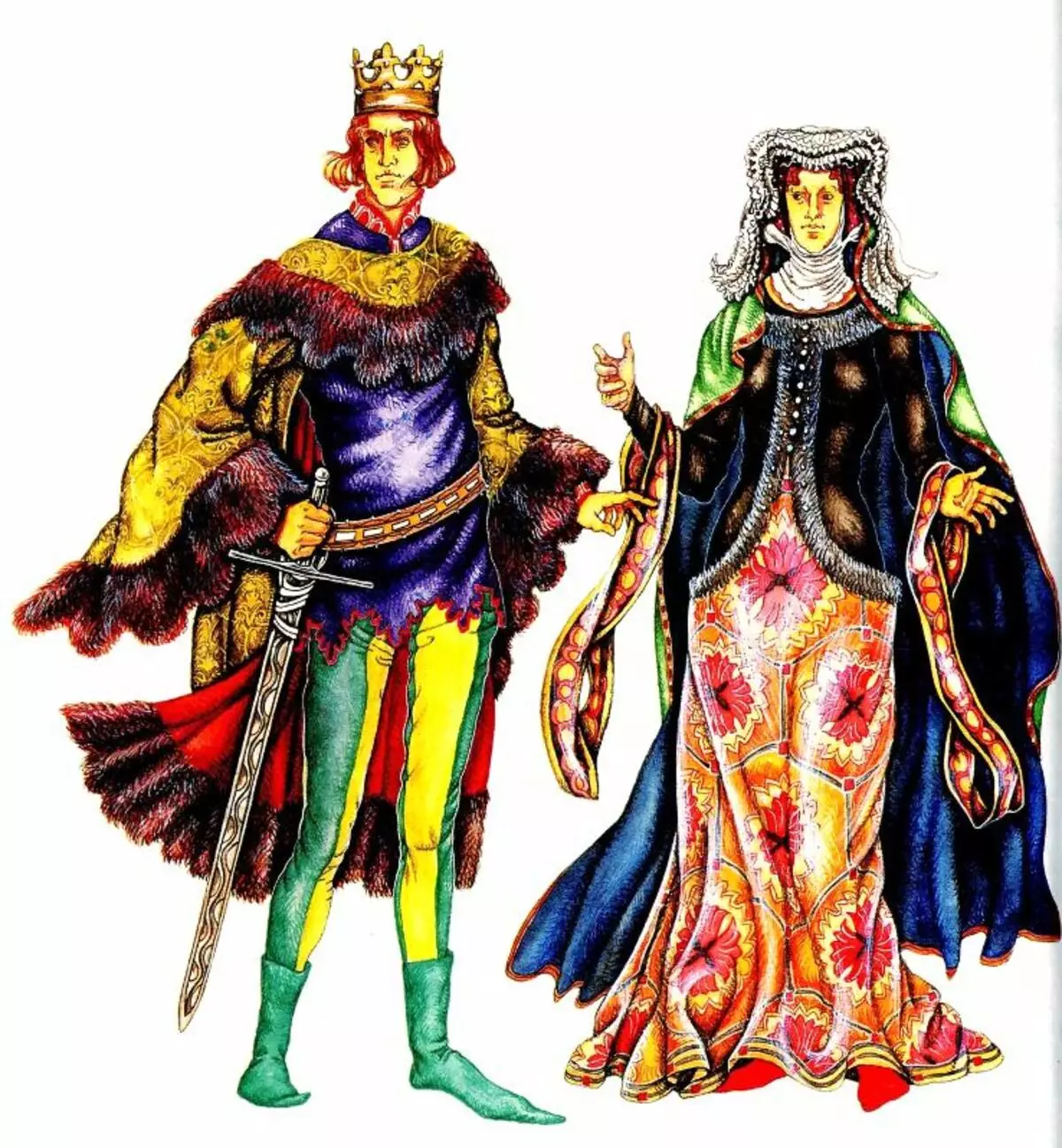 Мода Бургундии 15 век