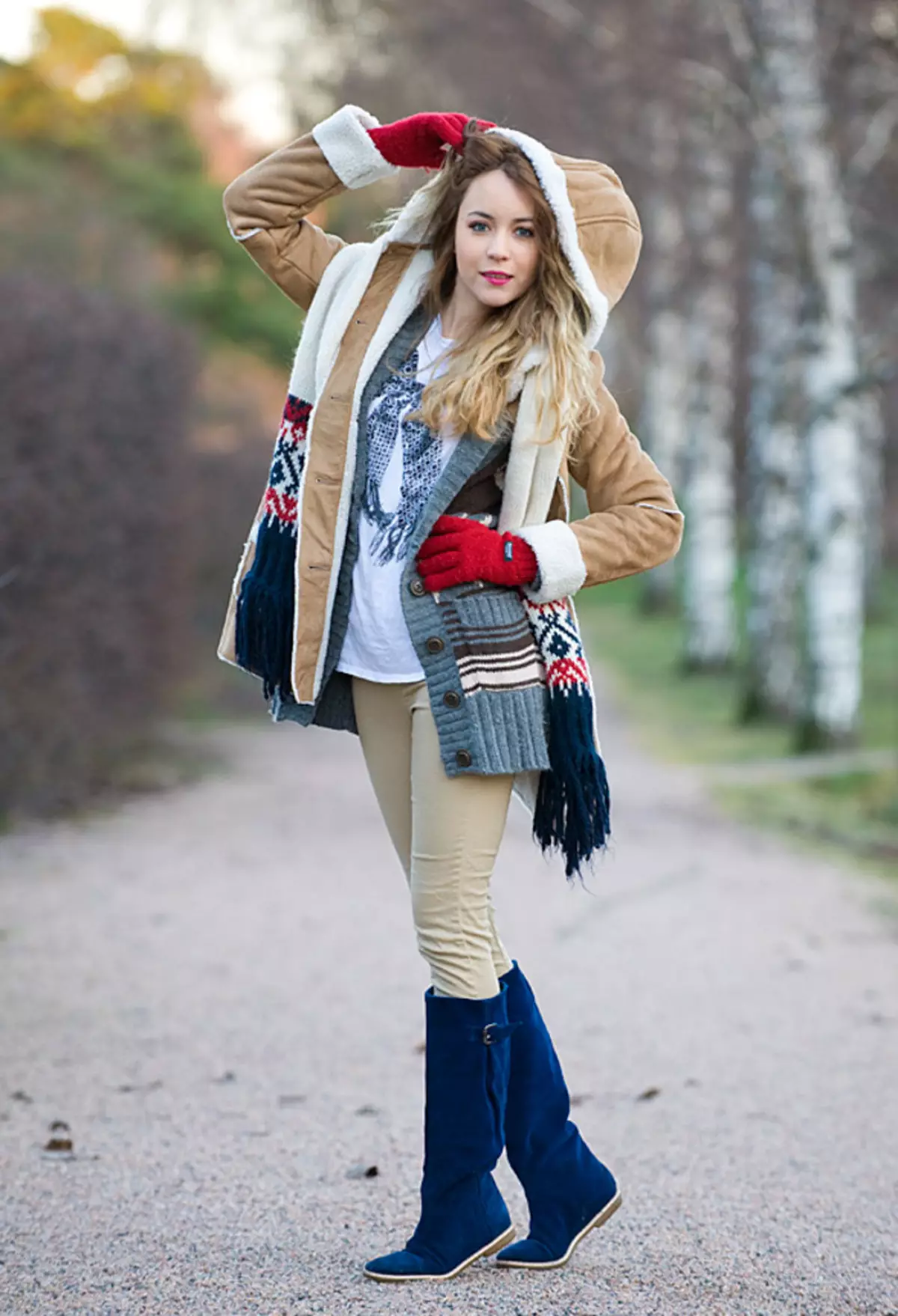 Skandináv stílus ruházatban (50 fotók): Jellemzők és képek létrehozása nőknek 3685_6