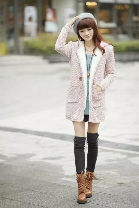 Odzież w stylu koreańskim dla dziewczyn (45 zdjęć): Funkcje 3695_13