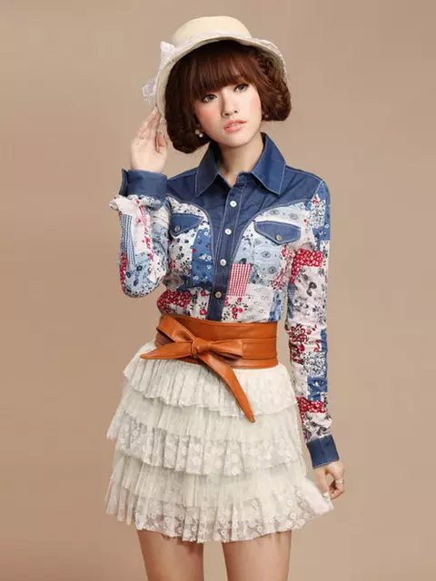 Quần áo kiểu Hàn Quốc cho bé gái (45 ảnh): Tính năng 3695_31