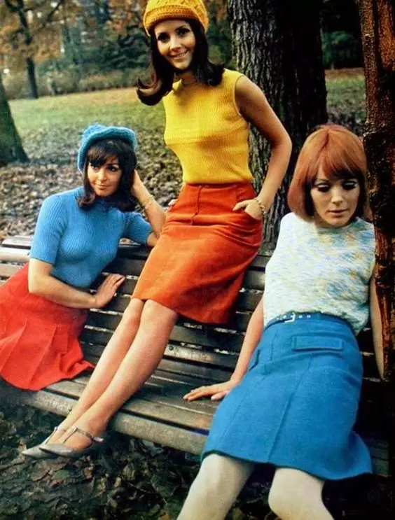 Moda: 60s (58 zdjęć): Styl odzież damski, 60., spektakularne obrazy żeńskie, jak ubrać fasonistę tej epoki 3706_20