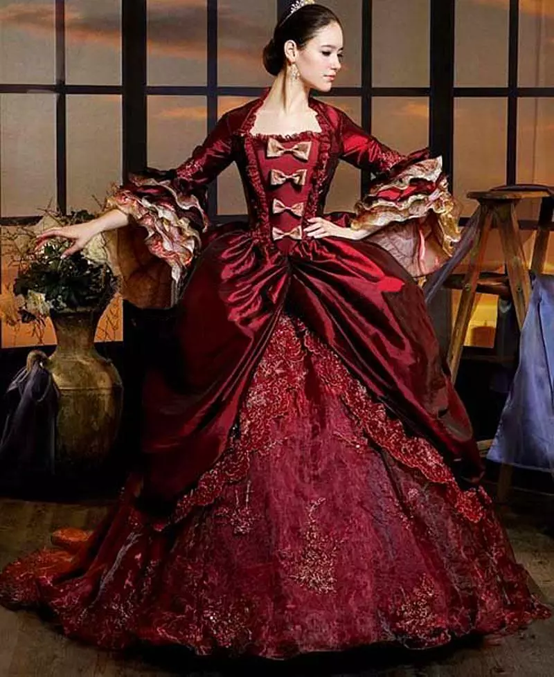 Viktoriánus stílus ruházatban (57 fotó): A stílus elemei a modern női ruhákban, a viktoriánus korszak jellemzői 3718_10