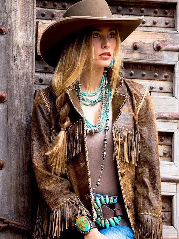 Cowboy Style (58 fotografií): Jaké oblečení jsou vhodné pro ženy, jak vytvořit šatní skříň 3719_30