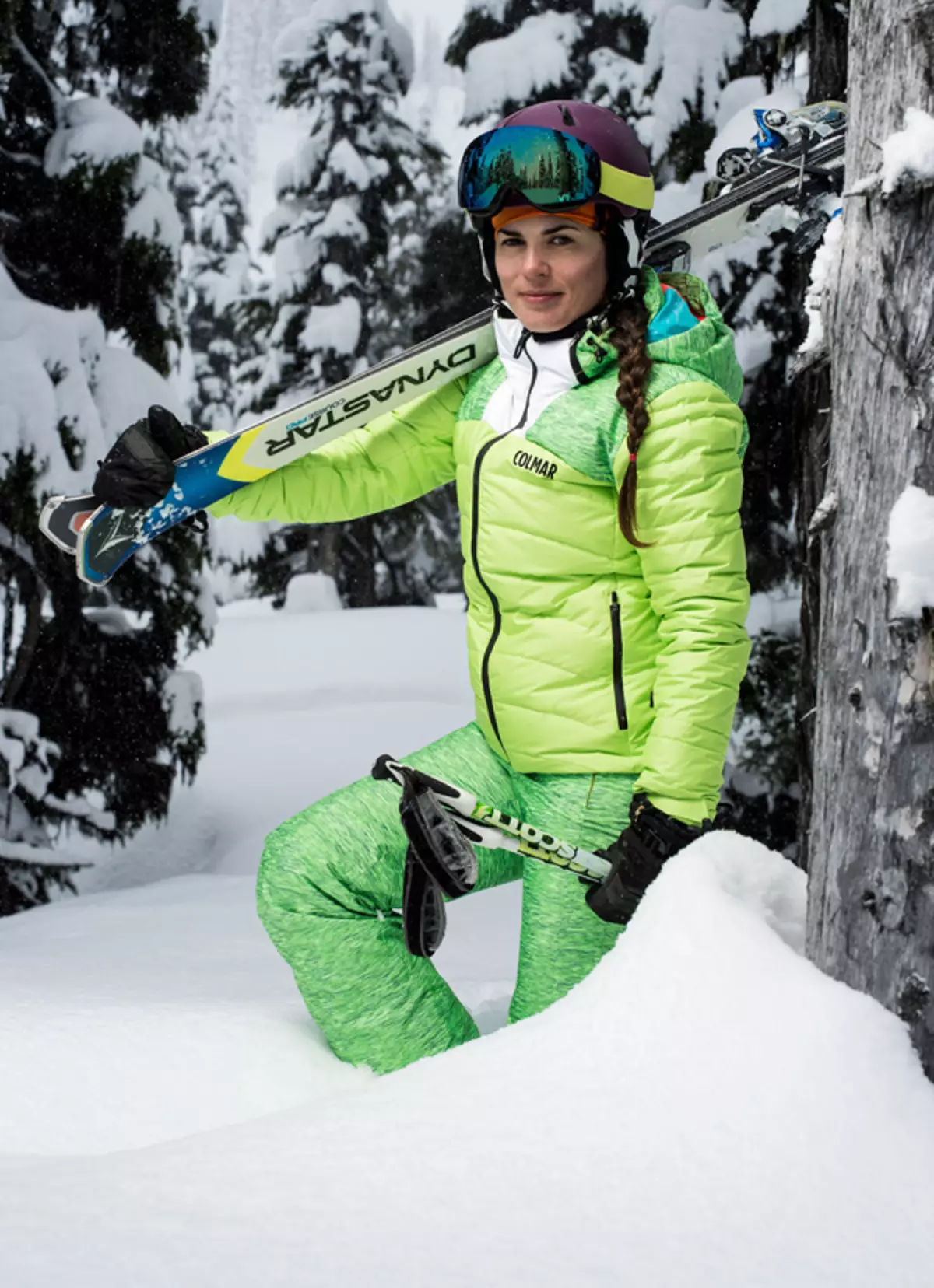 Colmar (56 fotek): Skiwear, Dámská bunda a oblek, šortky 3722_28