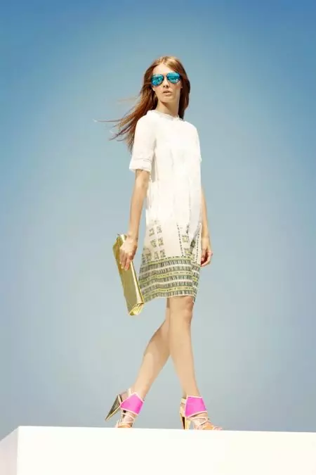 Bcbg Max Azria (Amafoto 35): Imyambarire nizindi myenda, imifuka nibikoresho biva mu kiraro 3725_29