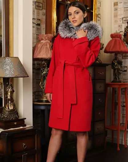 Coat Acute Rose (59 Photos): Fashionable Women's Collection 2021, Mga Review ng Kalidad 375_37