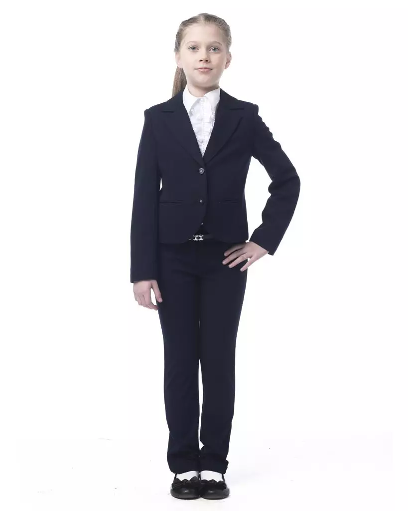 Slim (55 foto's): schooluniform en kleding, jurk en vest voor meisjes, jas en blouses, beoordelingen 3760_4