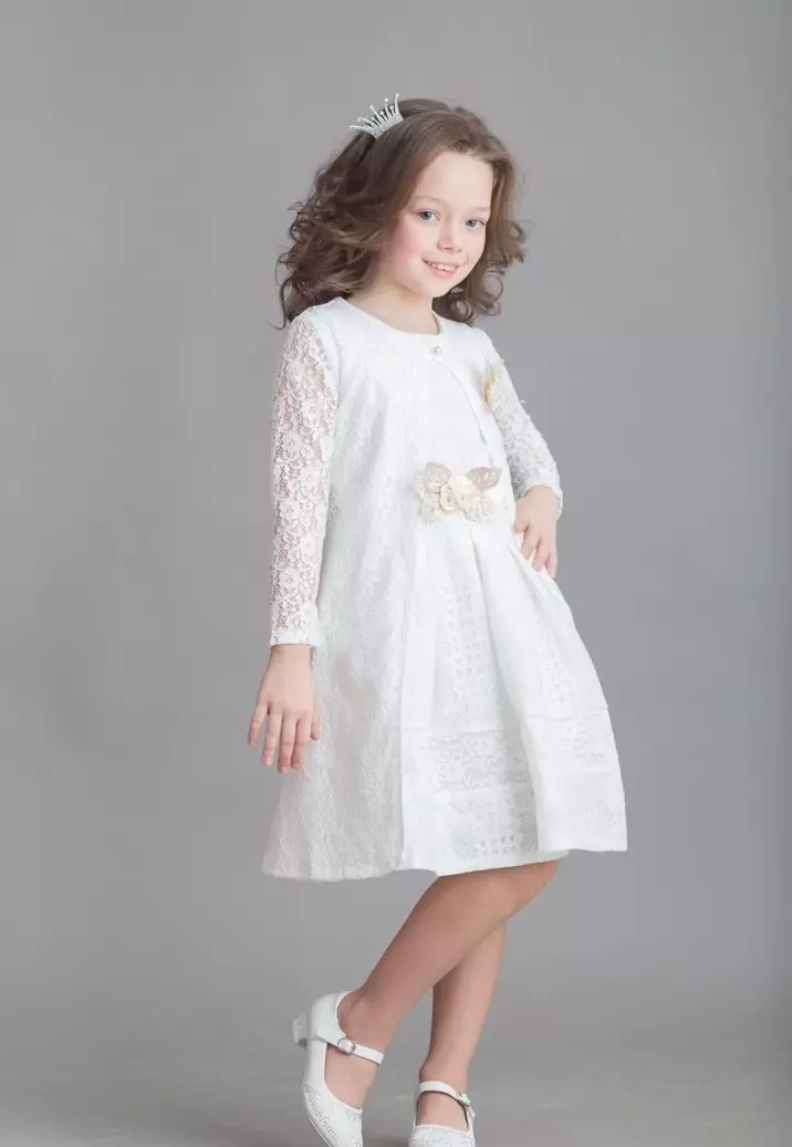 Φόρεμα για κορίτσια Baby Steen (50 φωτογραφίες): Μοντέλα με ακρωτήριο, παλτό και άλλα παιδικά ρούχα 3766_20