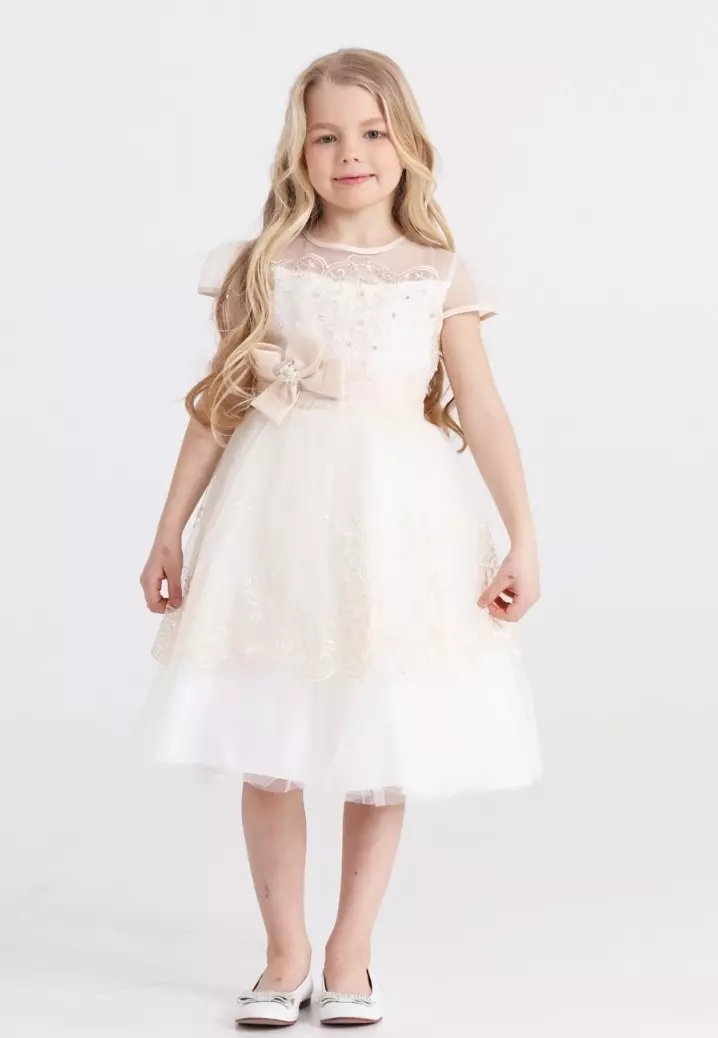 لباس برای دختران کودک استین (50 عکس): مدل های با کیپ، کت و دیگر لباس کودکان 3766_26