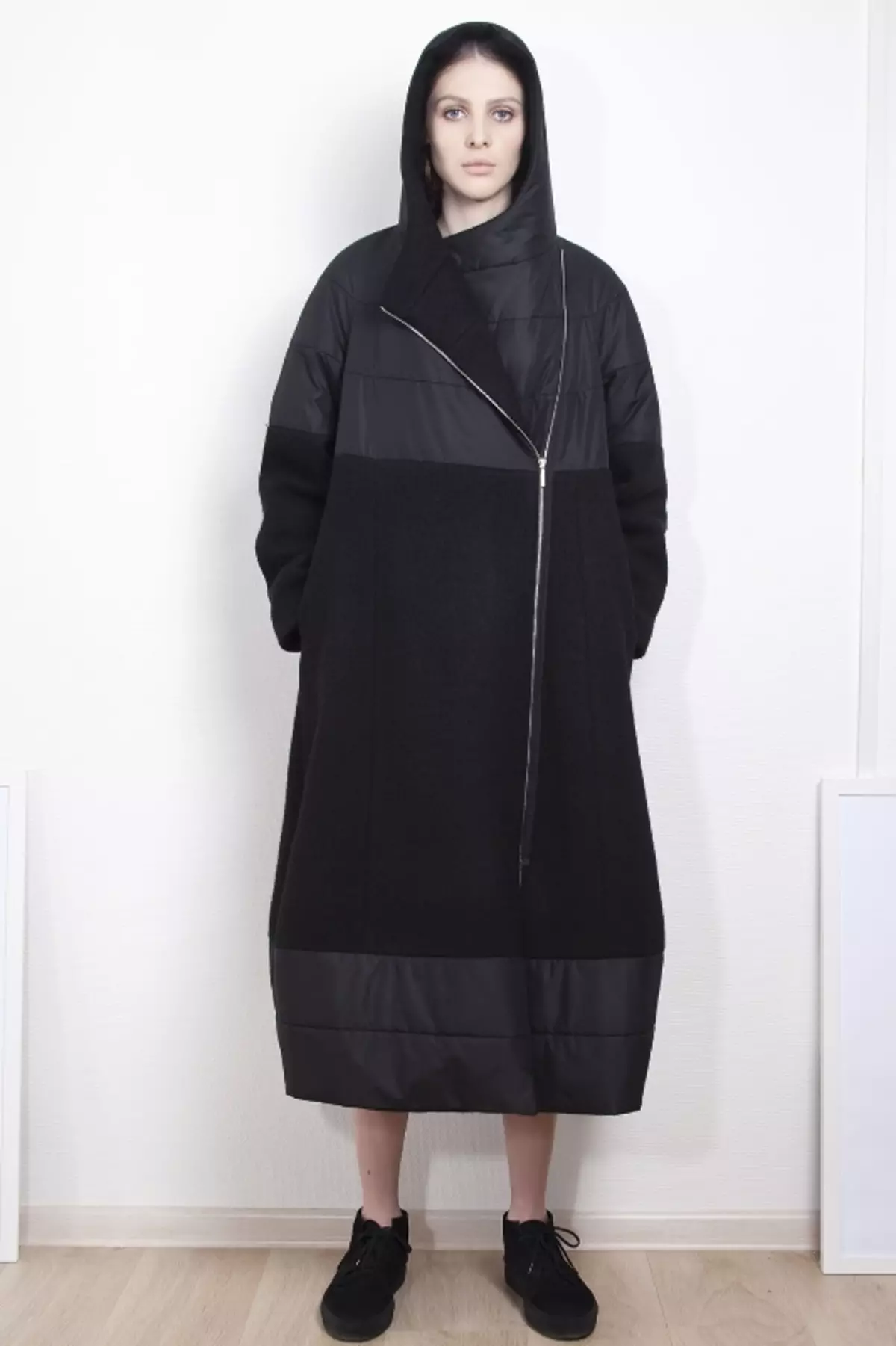 Lambang gabungan (45 foto): model wanita 2 kain lan nganggo jubah 376_22