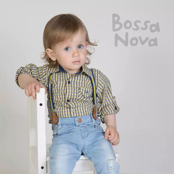 Bossa Nova (52 fotos): Roba dels nens per als nadons, pijames i cos, el barret i el mico, la qualitat sobre la qualitat 3775_14