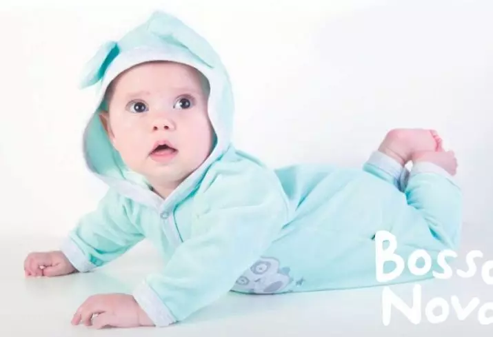 Bossa Nova (52 kuvaa): Lasten vaatteet vastasyntyneille, pyjamoille ja keholle, hattu ja hyppypuku, laatu laadusta 3775_32