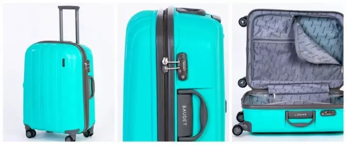 Baudet (61 fotos): maletes, bosses de la compra a les rodes i els models de plàstic de desplaçament, qualitat 3800_2