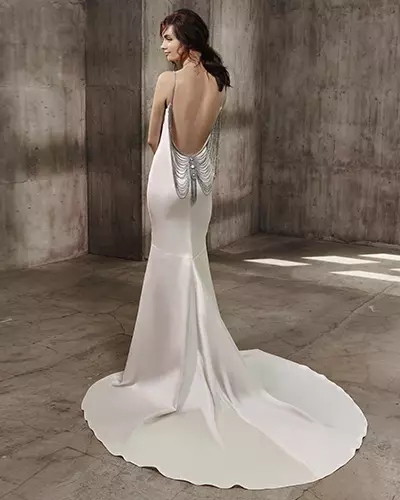 Badgley Mischka (96 լուսանկար). Հարսանեկան կոշիկներ եւ դրանց գինը, օծանելիքը, զգեստները, կոշիկները եւ պայուսակները, ապրանքանիշի պատմությունը եւ ակնարկները 3804_46