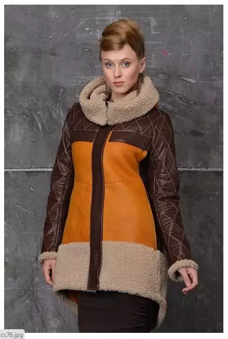 Dişi Sheepskins (173 Fotoğraf): Sezon 2021 Moda Trendleri, Bu Yılın Şık Modelleri, Elena Kürklerinden Koyun Koyunları 381_101