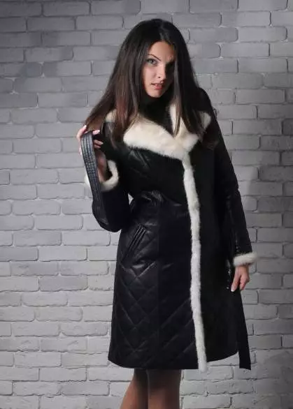 Sheepskins (173 fotos): Tendencias de la moda de la temporada 2021, modelos elegantes de este año, Sheepskins de Elena Furs 381_46
