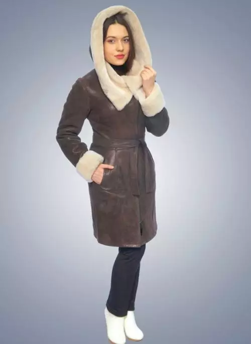 Dişi Sheepskins (173 Fotoğraf): Sezon 2021 Moda Trendleri, Bu Yılın Şık Modelleri, Elena Kürklerinden Koyun Koyunları 381_64