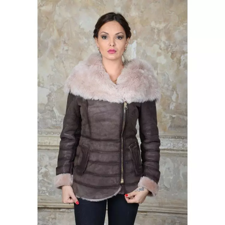 Dişi Sheepskins (173 Fotoğraf): Sezon 2021 Moda Trendleri, Bu Yılın Şık Modelleri, Elena Kürklerinden Koyun Koyunları 381_72