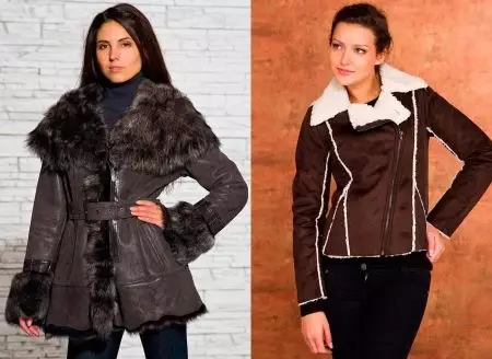 Dişi Sheepskins (173 Fotoğraf): Sezon 2021 Moda Trendleri, Bu Yılın Şık Modelleri, Elena Kürklerinden Koyun Koyunları 381_91