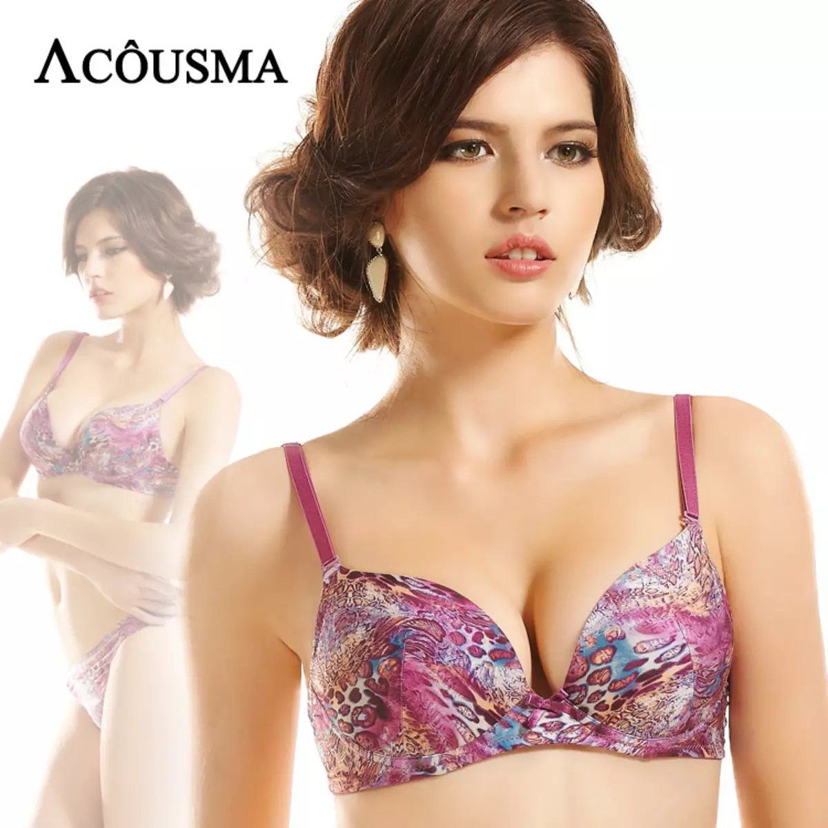 Acouusma (54 mga larawan): Underwear, Panties and Female Bras, Mga Review ng Produkto 3894_12