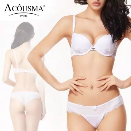 Acouusma (54 şəkil): Alt paltarları, panties və qadın bras, məhsul rəyləri 3894_49