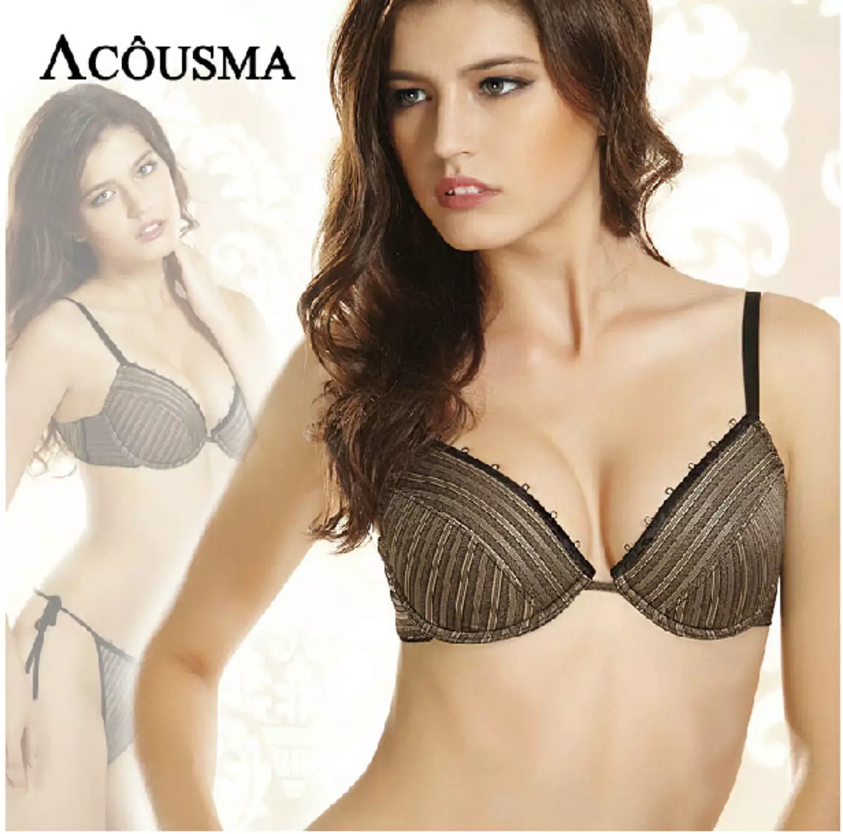 Acousma (54 Poto): baju jero, panties sareng Bras, Ulasan Produk 3894_8