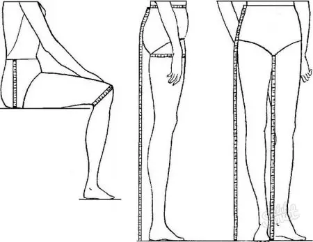 Modelul pantaloni (65 de fotografii): Cum de a construi modele de sex feminin sunt îngustate în partea de jos, cum să le coaseți cu propriile mâini pas cu pas pentru începători 3903_6