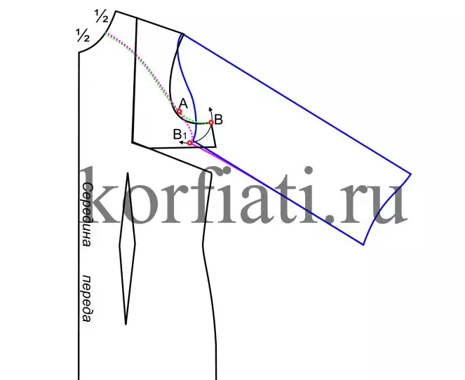 Mynstur T-skyrta kvenna (81 myndir): hvernig á að sauma úr knitwear með eigin höndum, kjól-t-bolur og tætari fyrir byrjendur 3919_22